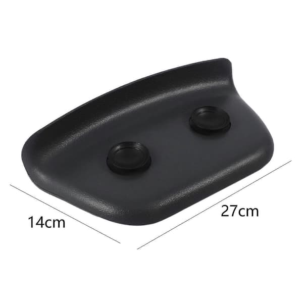 【03】4x Bath Pillow, PU Bath Pillow with Non-Slip Suction Cups, Ergonomic Headrest for Home Spa