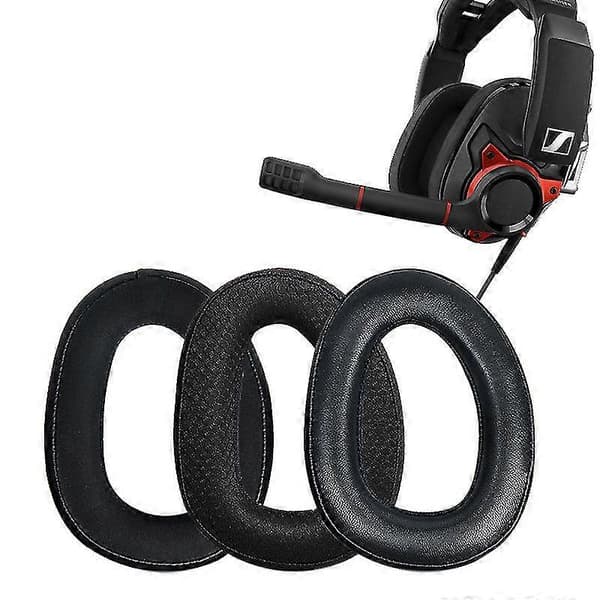 Ersättningsöronkuddar kompatibla med Sennheiser GSP 600, GSP 550, GSP 500 Micro Suede