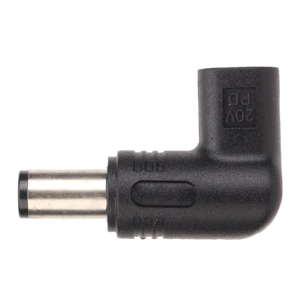 100W PD USB 3.1 Typ C Hon USB C till DC 18.5‑20V 7.4x5.0mm Hanadapter PD Emulator Trigger 90 Grader Vinklad för Dell Bärbar Dator