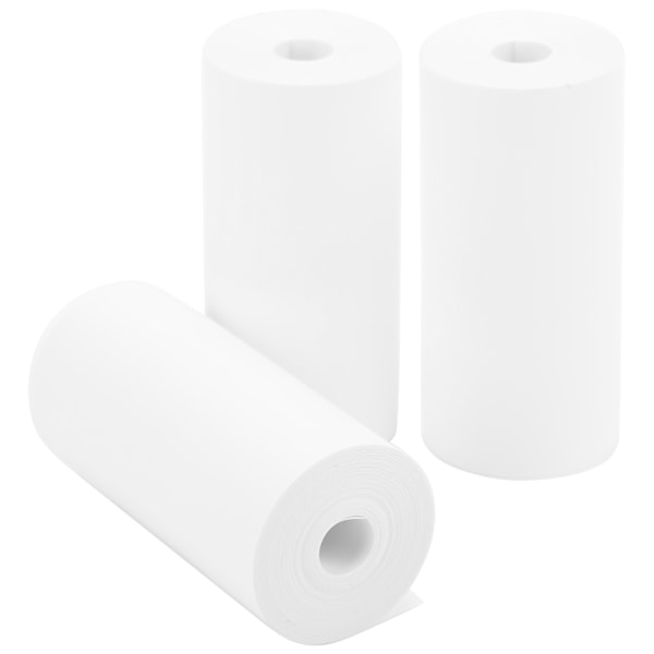 3 ruller 57x30 mm termisk trykpapir lomme printer børnekamera fototrykpapir