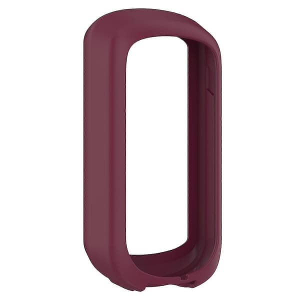 För Garmin Explore 2 cykel-GPS-dator. Fallskyddande mjukt silikonfodral. Wine red Style A