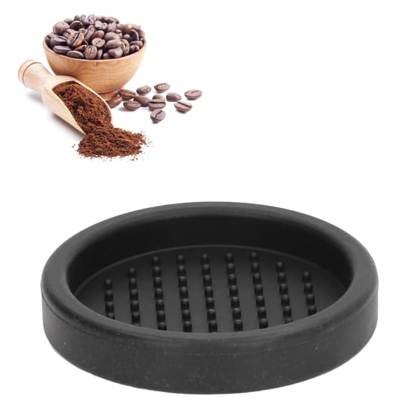 Halkfri Silikon Kaffepressningsmatta - Rund Form (1 Styck)