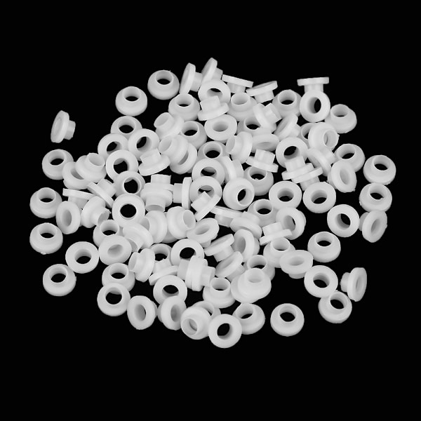 100 st Transistorbricka Isolerad Plastdistansbussning Brickor (TW-6)