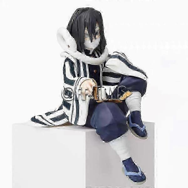Demon Slayer Uzui & Mitsuri Figursæt - Kimetsu No Yaiba Actionmodel til Børn Light yellow