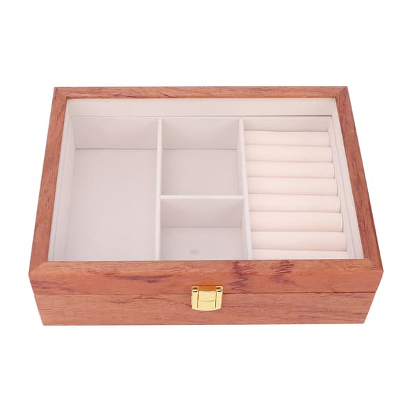 Smykkeskrin Armbånd Ørering Halskæde Display Organizer Etui til Smykkeopbevaring