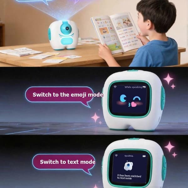 【03】Xiaozhi AI Intelligent Robotlegetøj 4G/WiFi Dual Mode Smart Ur med Billedgenkendelse Interaktiv Stemmeassistent green