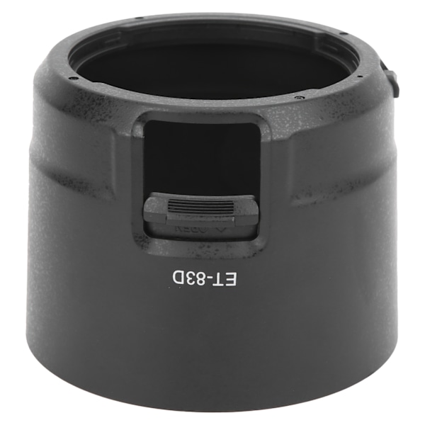 ET-83D Kameralinse Solblænder til Canon EF 100-400mm F/4.5-5.6L IS II USM Linse ABS Materiale Sort