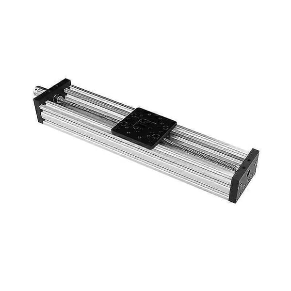 4080u Lineær Aktuator 2mm Stigning 300/500mm Til Cnc Fræser Lav Friktion White 300mm