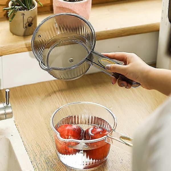 Vandøse Brusebøtte Portionsøse Rustfrit stål Ske Dipper Store øser Ske Sovseske Ske Øseske 29,2*10 cm Transparent