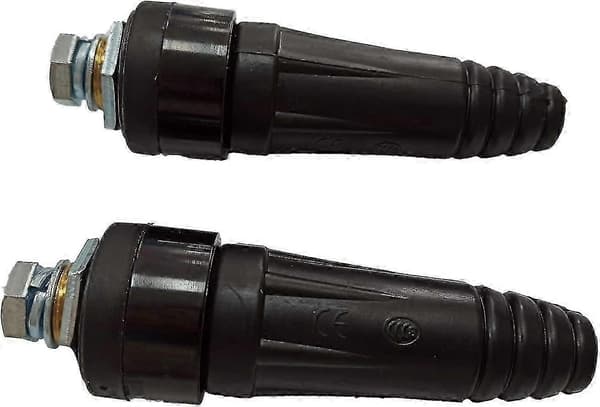 Snabbkopplingar för svetskabel 35-50mm 315A hane och hona 4-pack