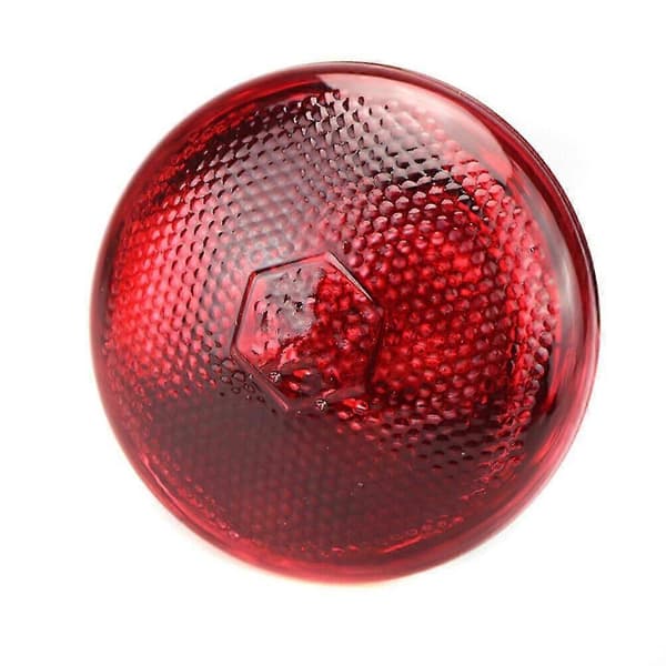 2 kpl punainen lamppu lämpölamppu 150W E27 karkaistu lasi pentu kana 2pcs 150W
