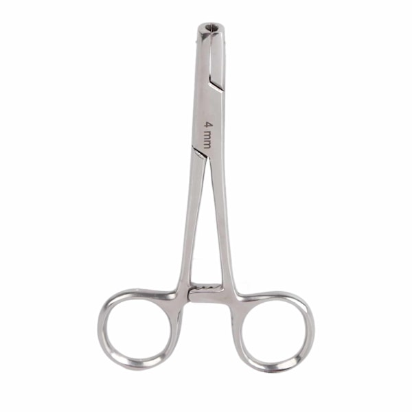 Kroppspiercingtång i rostfritt stål Piercingtänger för navel, näsa, öra 4mm