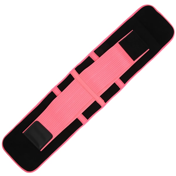 Running Assist Sport Midjestöd Bälte Kompression Stöd Justerbart Fitness Midjeband M