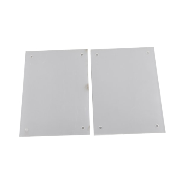Läpinäkyvä valokuvakehys akryylinen kuvakehys sertifikaattien ja valokuvien esittelyyn metallitelineellä 13,2 x 18,3 cm / 5,1 x 7,2 tuumaa