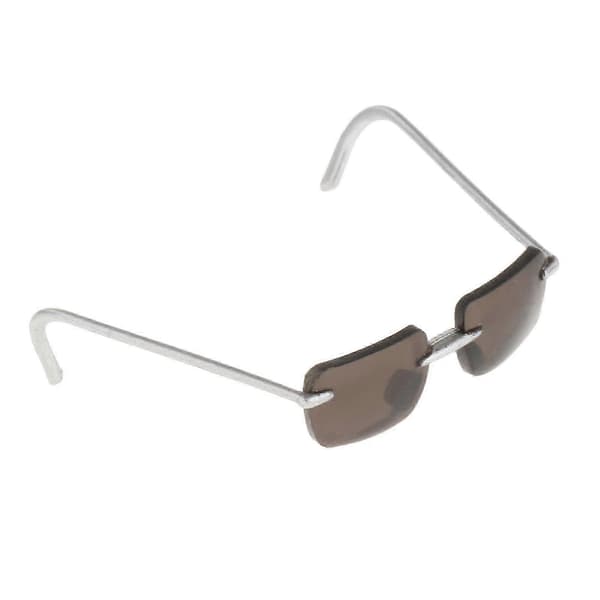 Briller i 1/6 skala af legering - Stilfuldt brille til 12-tommer actionfigurer G
