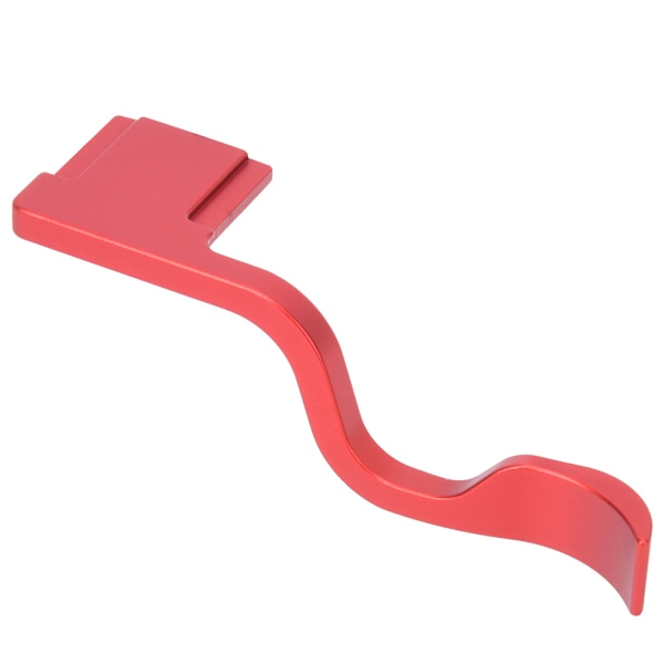 Aluminiumlegering Hot Shoe Tumgrepp Spänne Remhållare för Sony A7M2 M3 A7R2 R3 A9 Röd