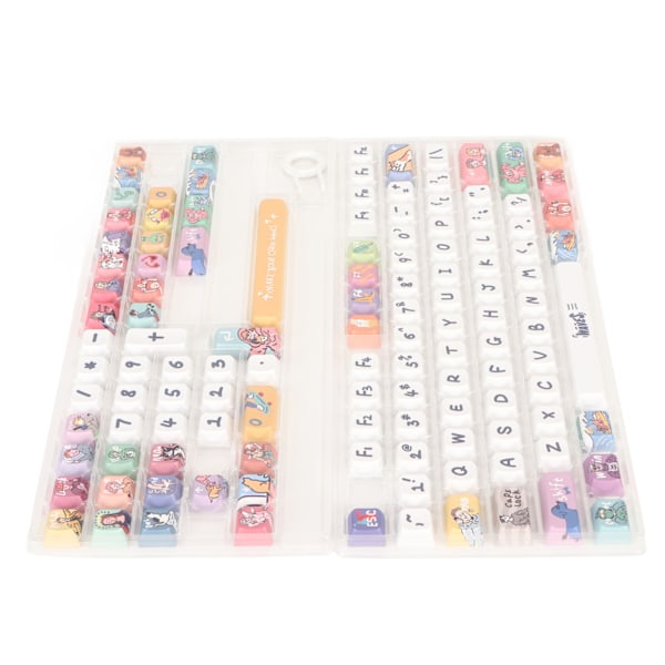 Mekaniskt tangentbord Keycaps 123 Tangenter för XDA Liknande Höjd Ergonomisk Oljebeständig Beläggning Färgäkta PBT Anpassade Tangenter