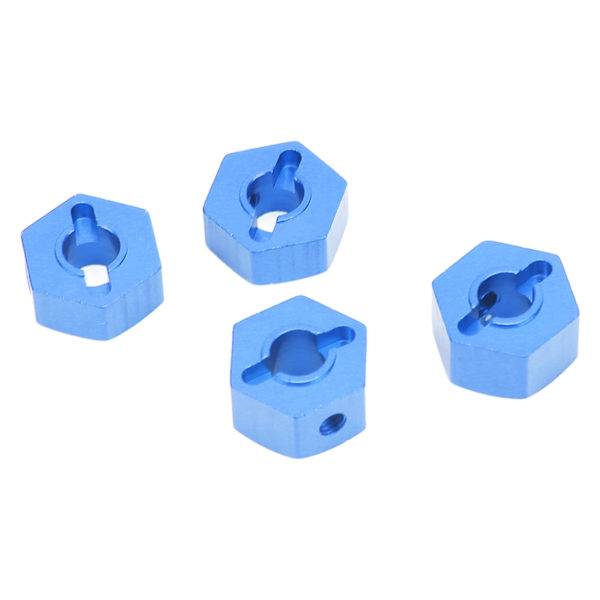 RC hjulnav hex aluminiumlegering 12 mm diameter 5,5 mm 7 mm tykkelse tilbehørssæt