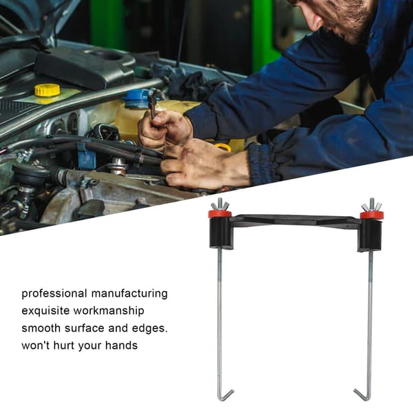 Universel batteriholder med 10\" J-bolte - Passer til 55AH til 100AH batterier