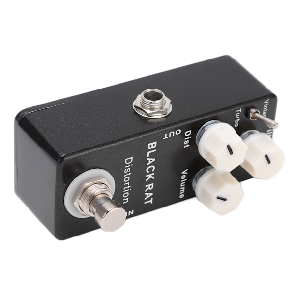 Distortion Guitar Pedal Elektrisk Effektor Enkelt Effekt Tilbehør med True Bypass Switch