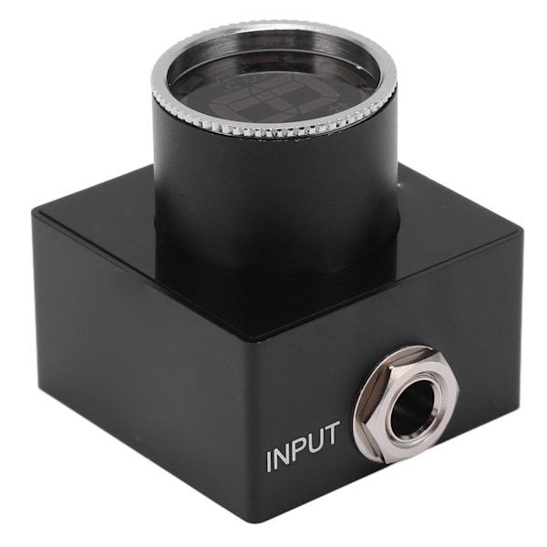 Mini Pedal Tuner Gitarr Bas Universal Stämningsverktyg Stränginstrument Tillbehör LED-Display