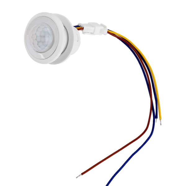 Mr HW08F LED Automatisk Infraröd Rörelsesensor Kontrollbrytare 1-40W 45*40mm