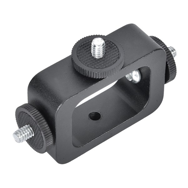 3 i 1 Firkantet Mobiltelefon Mount Adapter Fyld Lys Holder Beslag til Live Broadcast