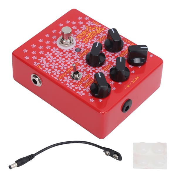 Basguitar Effektpedal Driver med DI Rørforstærker XLR Udgang Instrumenttilbehør CP‑59