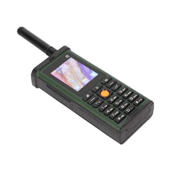 SG8800 Robust Telefon för Äldre 4 SIM-kort 4 Standby Senior Mobiltelefon Stor Knapp Tydligt Ljud 10000mAh Stöd Bluetooth Kamera Ficklampa Grön