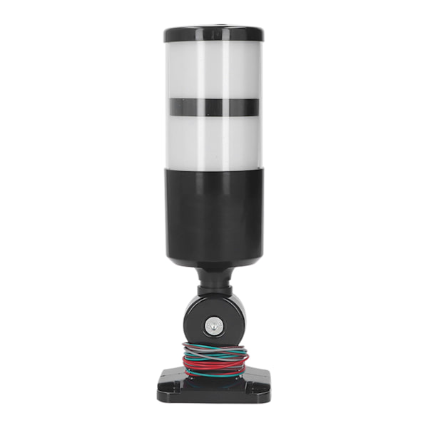 BERM LED Signal Tårn Stak Lys Industrielt Advarsels Summer Kolonne Lampe Konstant Foldbar 2 Lag 220VAC