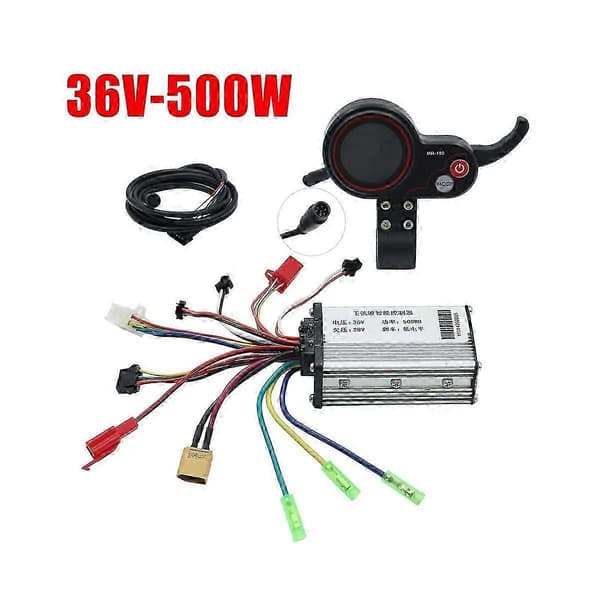 36V 500W styrenhet MR-100 LCD-display, instrumentpanel, kit för el Hopeanmusta