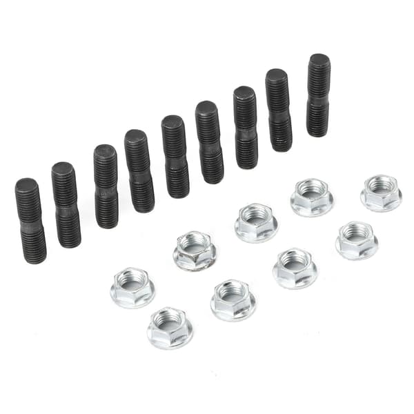9st M10x1.25 Turbo Pinnbultar Låsmuttrar Kit Biltillbehör Passar Mitsubishi