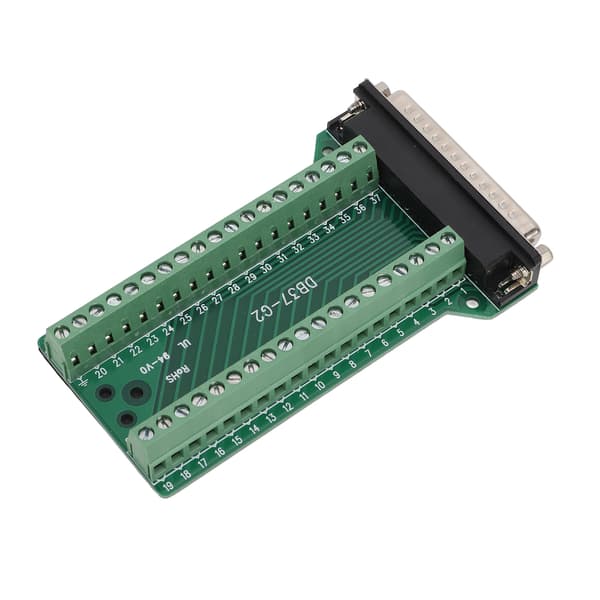 DB37 Breakout Connector Terminal Board Rak PCB Isolerad Anti-Interferens AC300VDB37‑G2 Hane