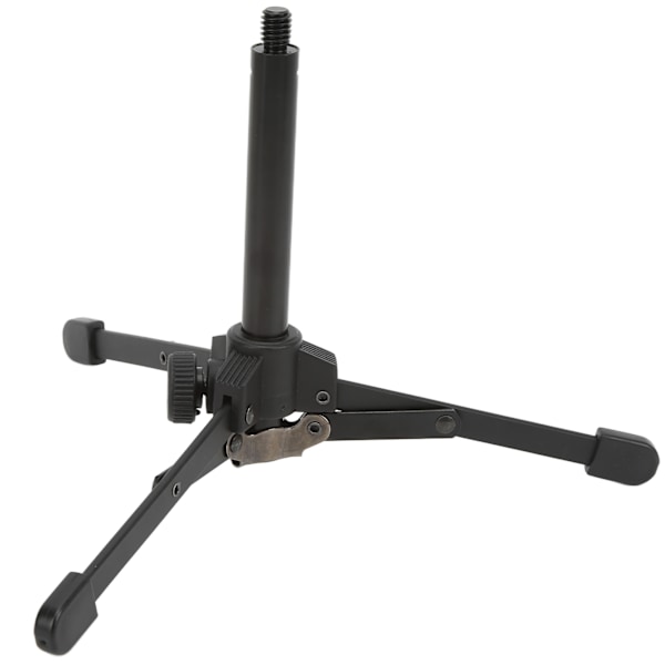 Mini Bærbart Tripod Mikrofonstativ Justerbar Højde Bordmikrofonstativ med 3/8 Tommer Skrue