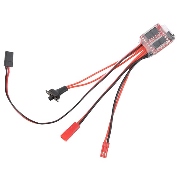 20A ESC 2KHz Framåt Bakåt Elektronisk Hastighetsregulator med Broms för RC Bil Båt Modell Borstad ESC