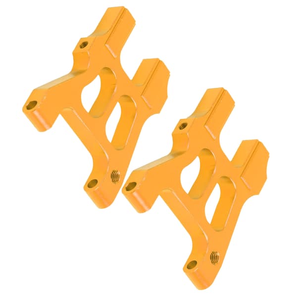 RC Baghjængsarm i Aluminium Legering Opgraderingsdele Tilbehør HSP 94122 1/10 RC Bilmodel Orange