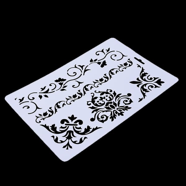 【03】Skiktade schabloner Album Scrapbooking Ritning Målning Mall Papper DIY Form