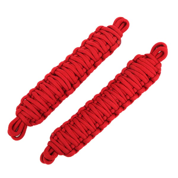 2 st Dörrbegränsningsrep Skydd Begränsande Rem Passar för Jeep Wrangler TJ 1997-2006 Röd