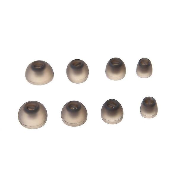 4 par bløde silikone øretelefonetuier In-Ear ørepropper Cover ørepropper udskiftning til Sennheiser Momentum hovedtelefoner White