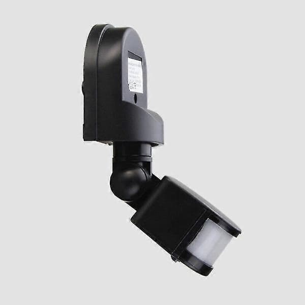 Kontakt Lys Lampe Detektor Infrarød Bevægelsessensor black