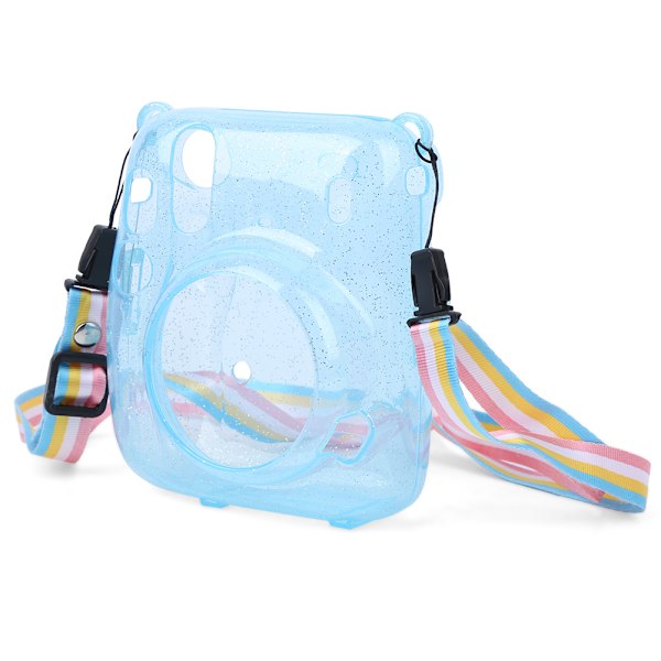 PVC-kameran suojakotelo, naarmuuntumaton ja putoamista estävä kuori Instant Camera mini11 -kameralle (sininen)