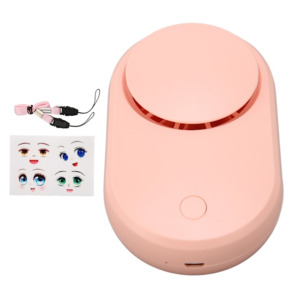 Ögonfransfläkttork 3 Nivåkontroll Bladlös Design Tyst Mini USB Ögonfransfläkt för Skönhetssalong