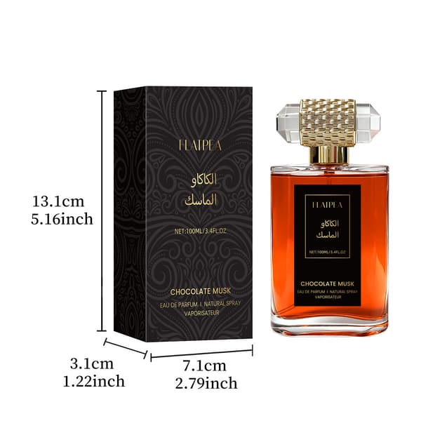 Duft til mænd og kvinder, chokolademuskusduft, unisex parfume