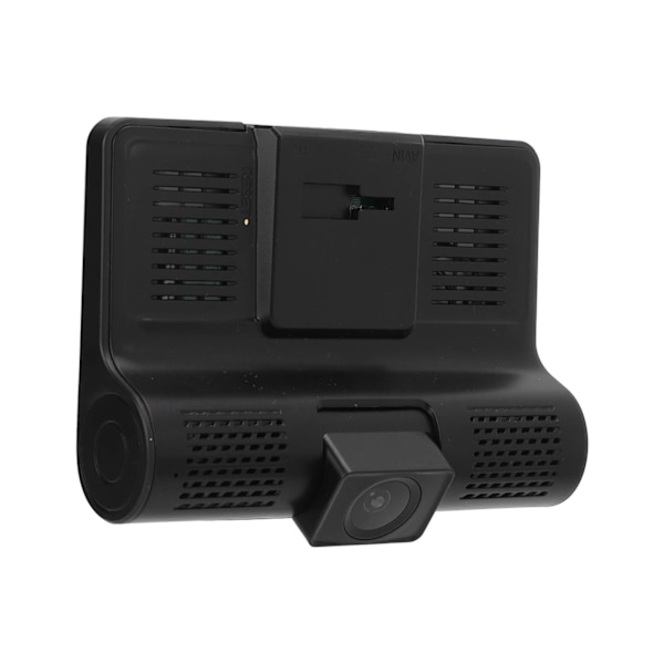 HDR Bil DVR Kamera Hög Definition GPS Gravitationssensor Mörkerseende 3 Linser Körinspelare för Monitor