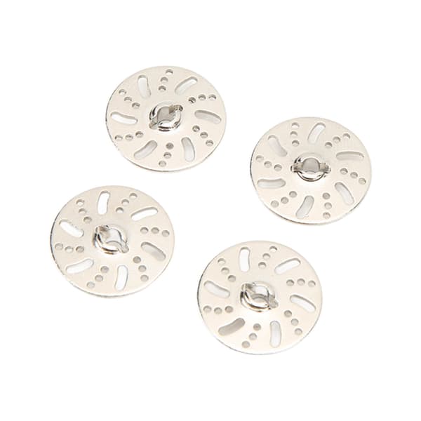4st RC Motviktsbromsskiva Mässing Hjulvikter Hex Adapter för Axial SCX24 Gladiator C10 1/24 RC Bil