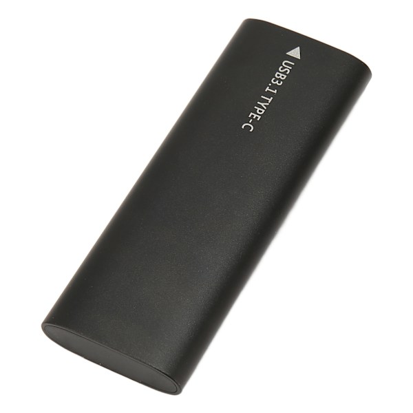 M.2 SATA SSD -kotelo USB C 3.1 10 Gbps UASP Trim Alumiiniseos Type C SSD -kotelo 2280 2260 2242 2230 -kokoisille NVME- ja NGFF-protokollille, musta