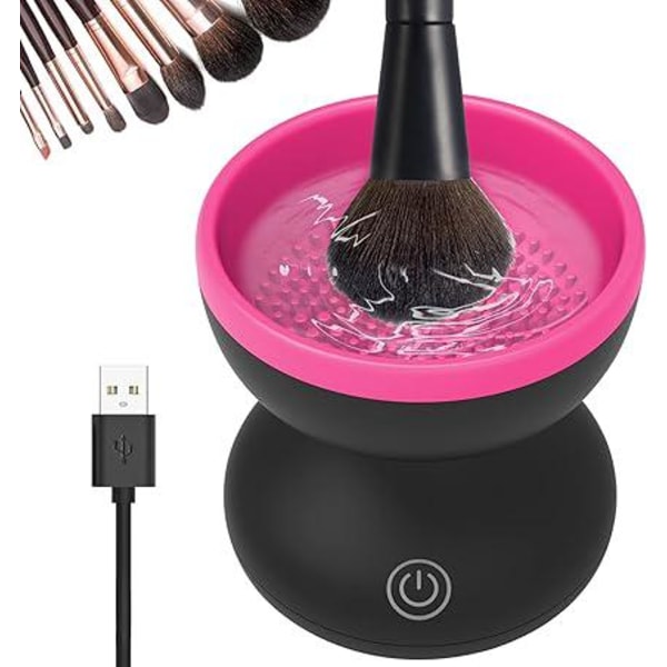 USB Automatisk Kosmetikbørste Renser