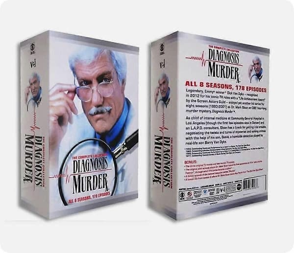 【03】Diagnose Mord: Den komplette serie Samling 1-8 Ny 32-Disc DVD Box Set