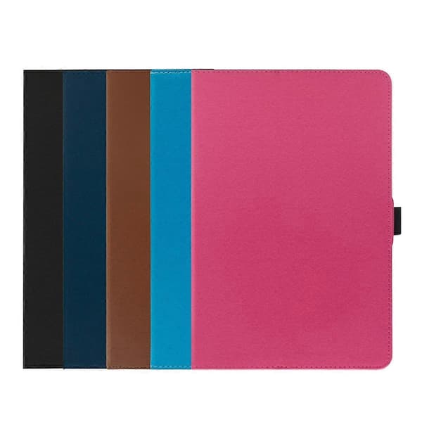【03】Til TCL Nxtpaper 14 14,3-tommer Skindtekstur All-inclusive Læder Tablet Etui Black