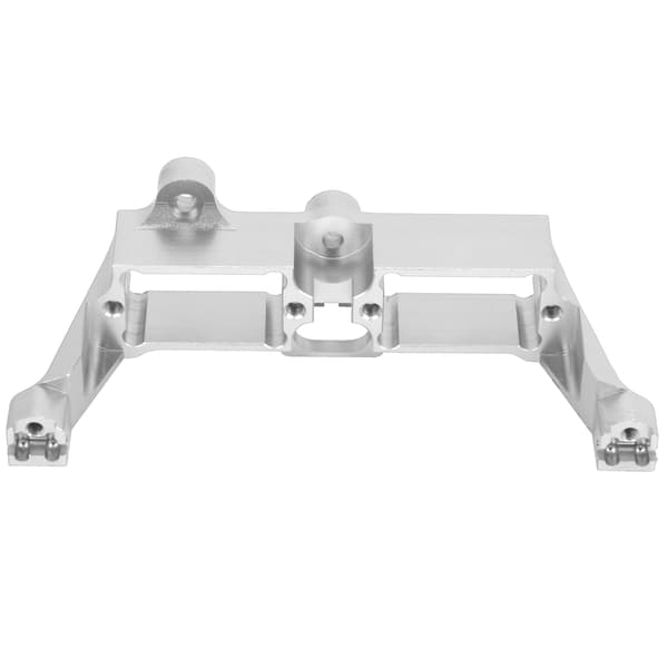 Differentialspärrfäste i aluminiumlegering för Traxxas Trx4 1/10 RC Crawler Silver